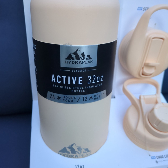 Hydrapeak Active 32oz Stainless Steel Water Bottle Set - Picture 6 of 7